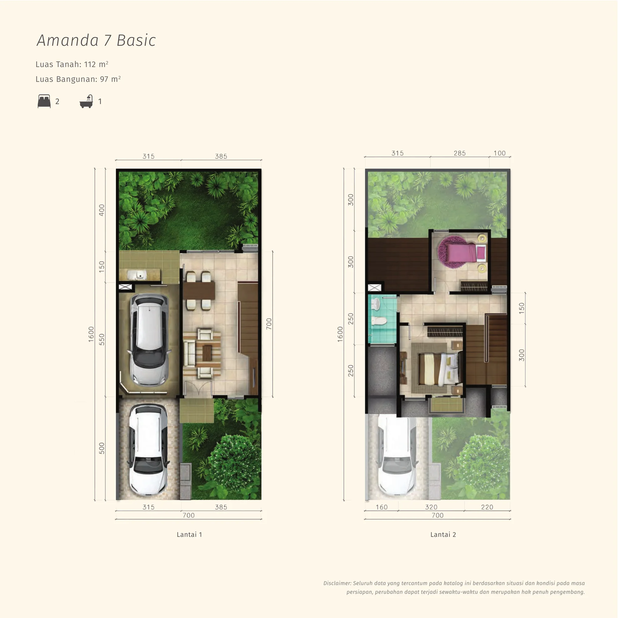 Amanda 7 Basic — Floorplan