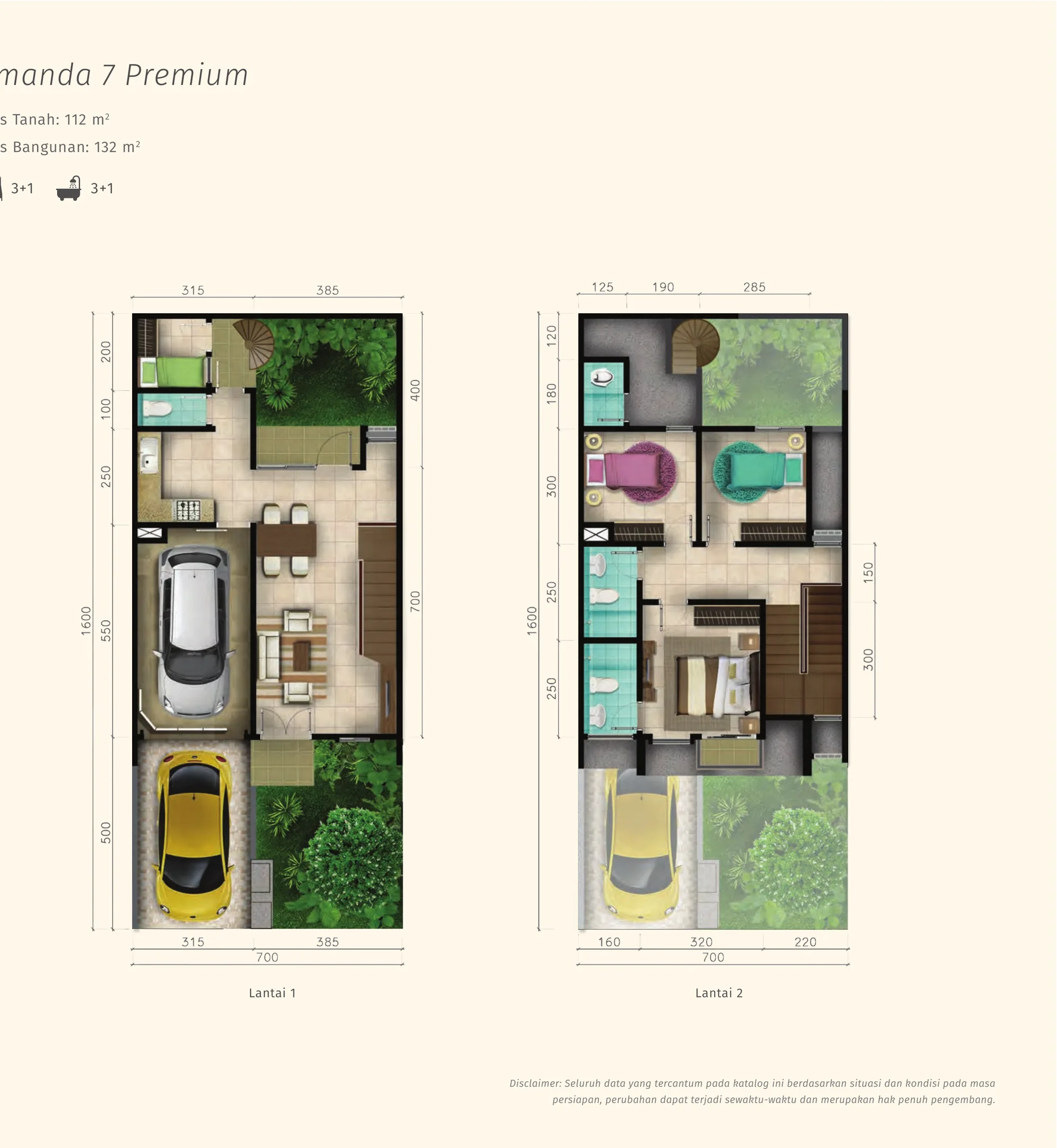 Amanda 7 Premium — Floorplan