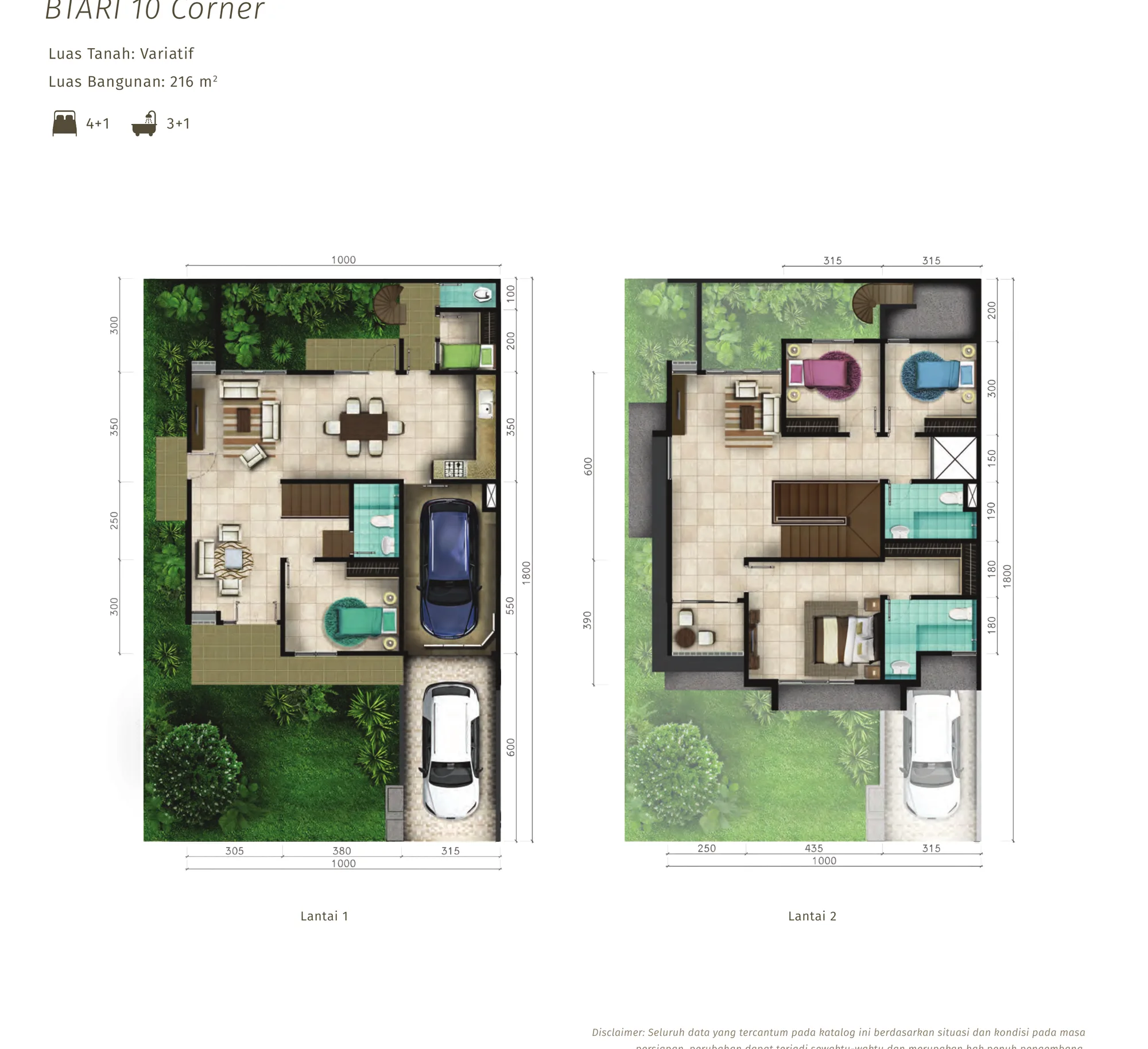 Btari 10 Corner — Floorplan