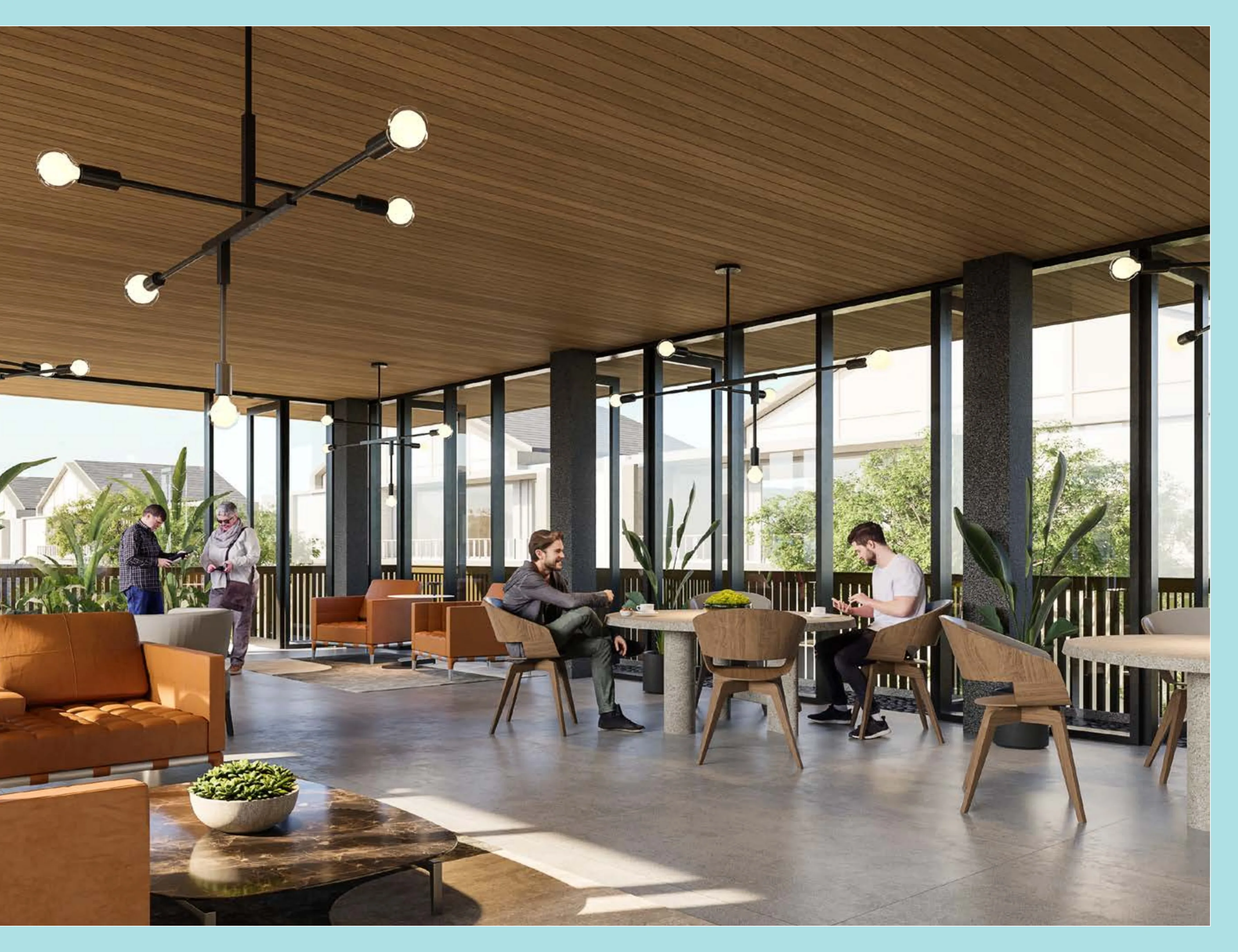 Clubhouse lounge interior Xandari